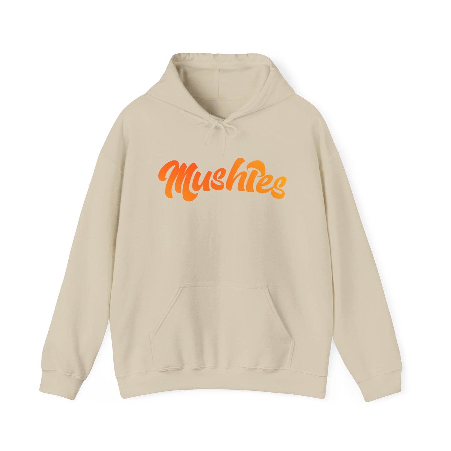 Mushies Naranja Degradado Hooded Sweatshirt
