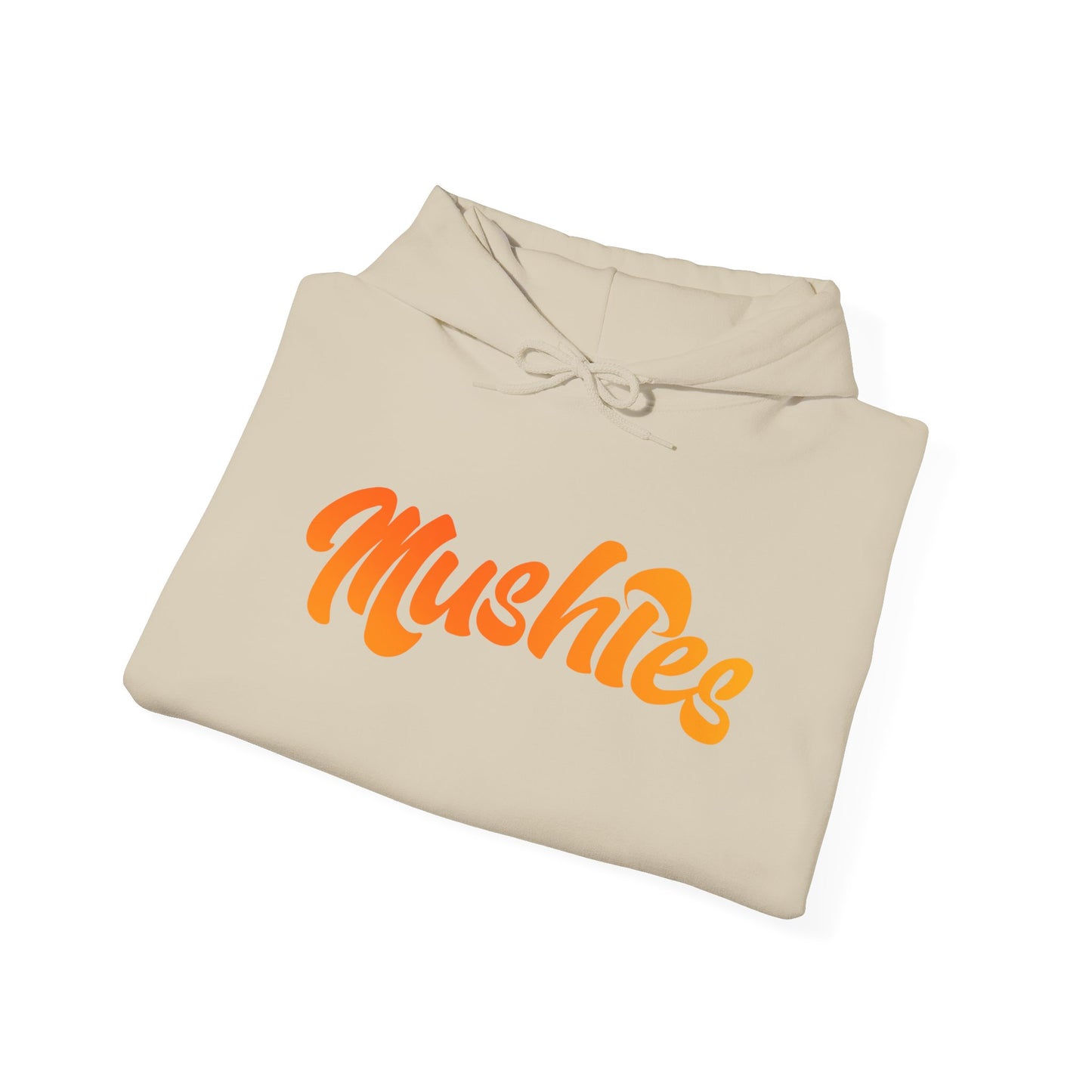Mushies Naranja Degradado Hooded Sweatshirt