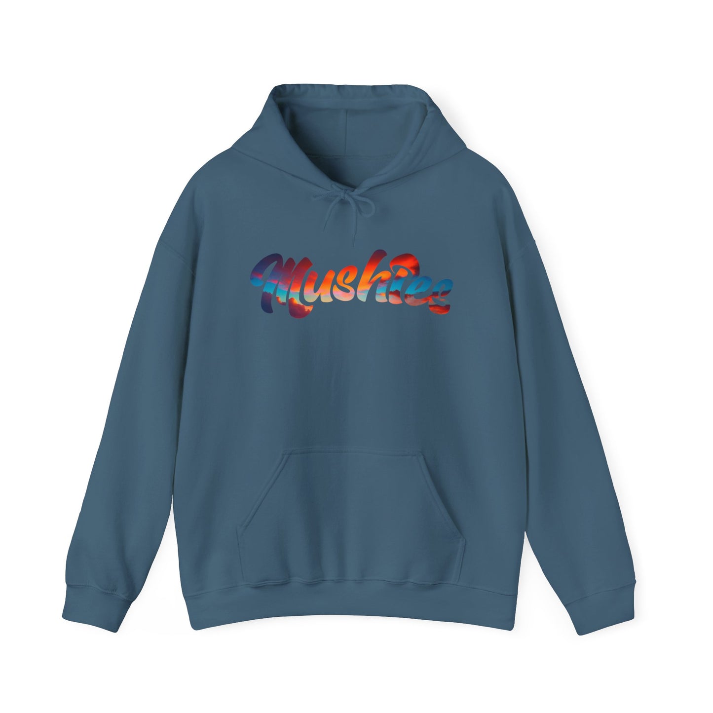 Sunrise On Planet Mushies Hooded Sweatshirt