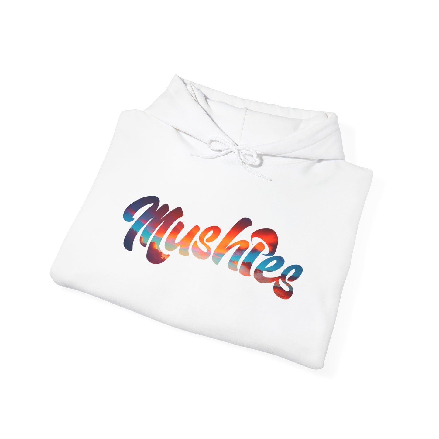 Sunrise On Planet Mushies Hooded Sweatshirt
