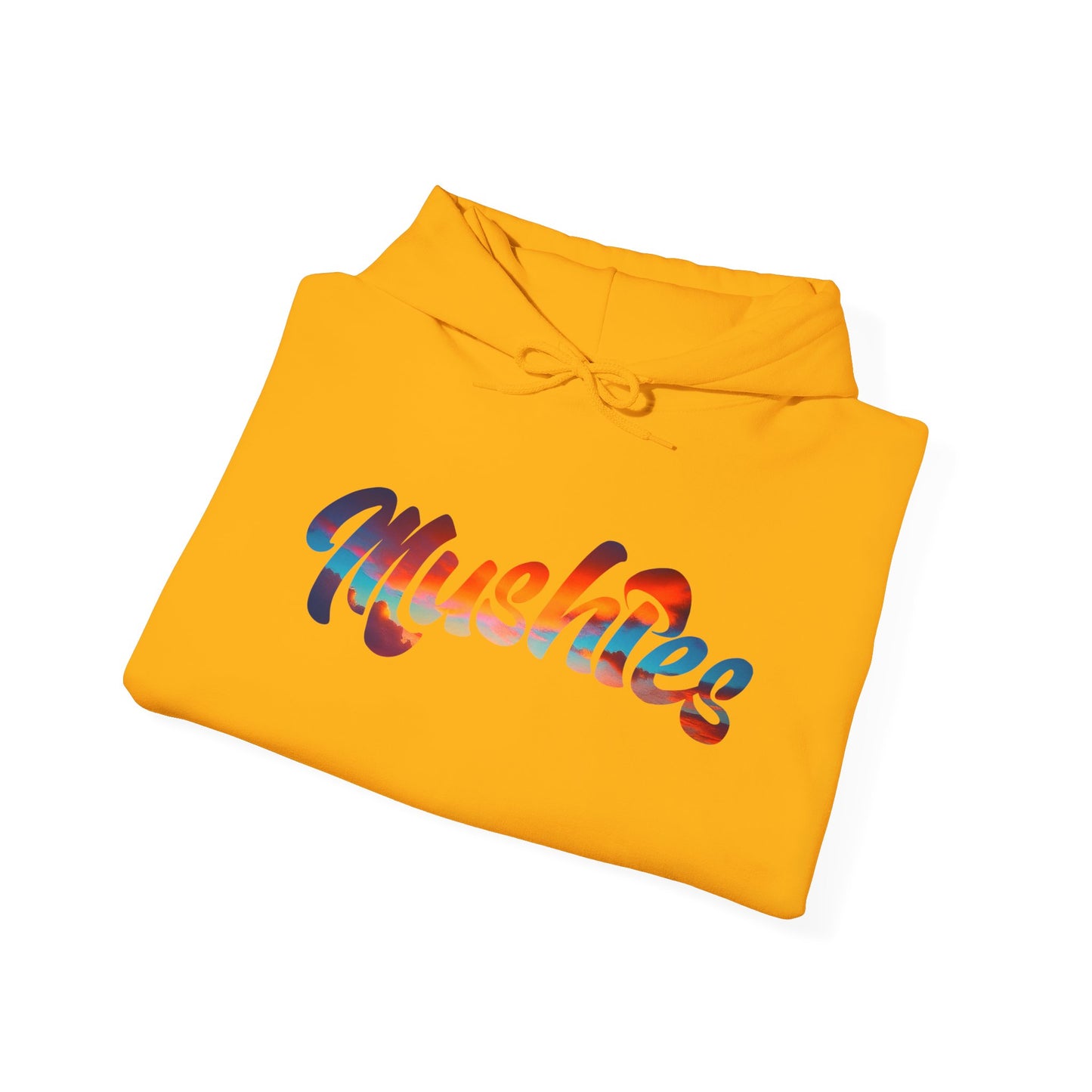 Sunrise On Planet Mushies Hooded Sweatshirt