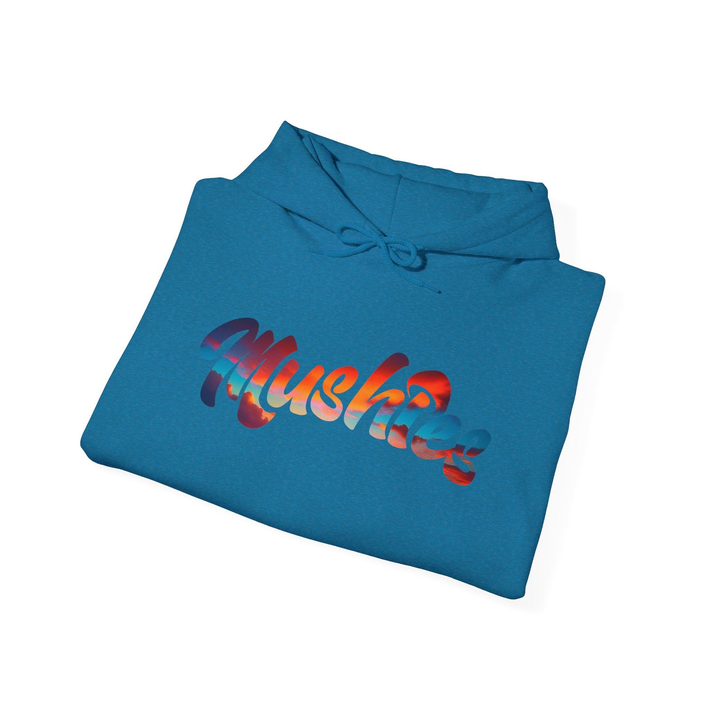 Sunrise On Planet Mushies Hooded Sweatshirt