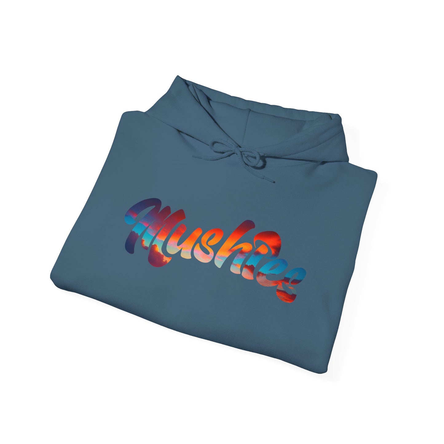 Sunrise On Planet Mushies Hooded Sweatshirt