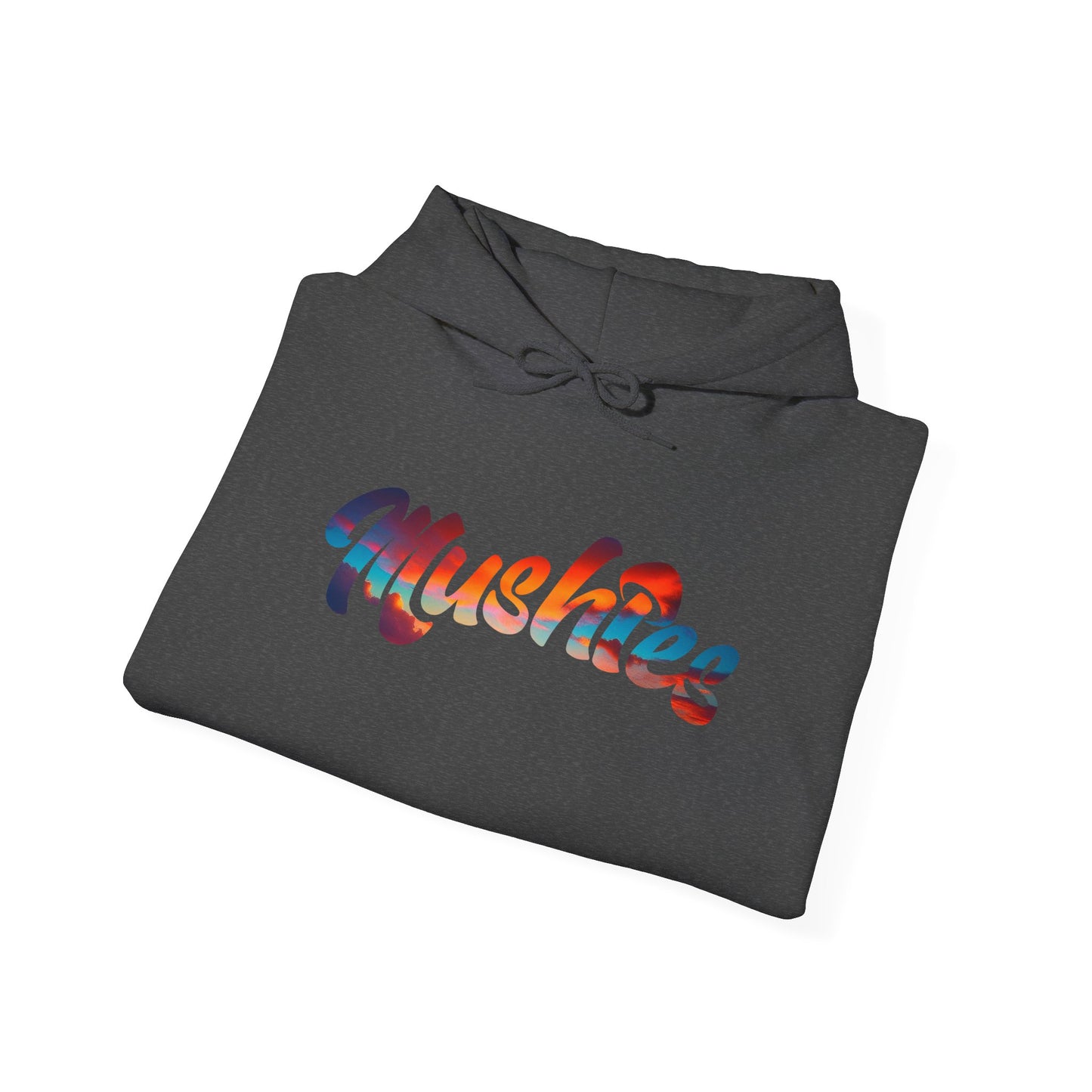 Sunrise On Planet Mushies Hooded Sweatshirt