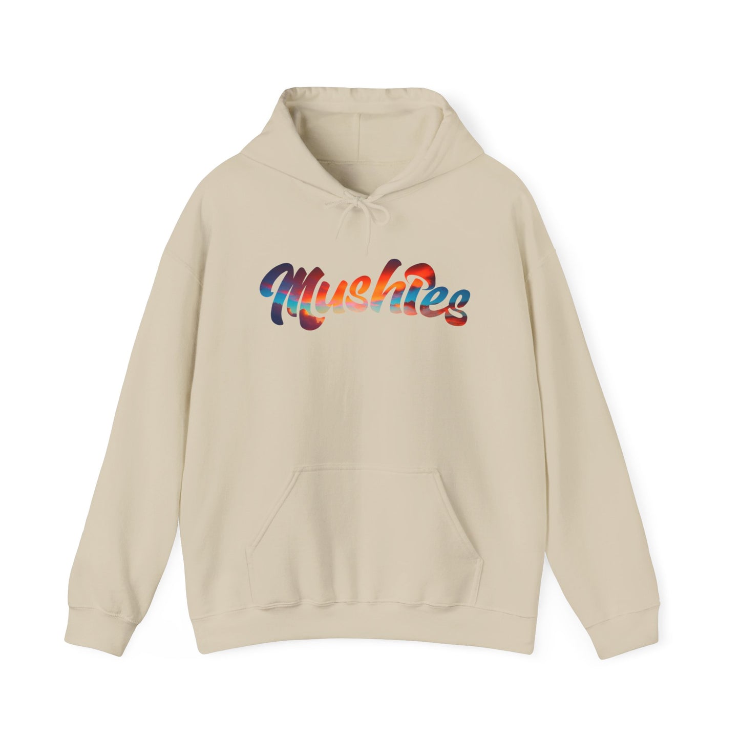 Sunrise On Planet Mushies Hooded Sweatshirt