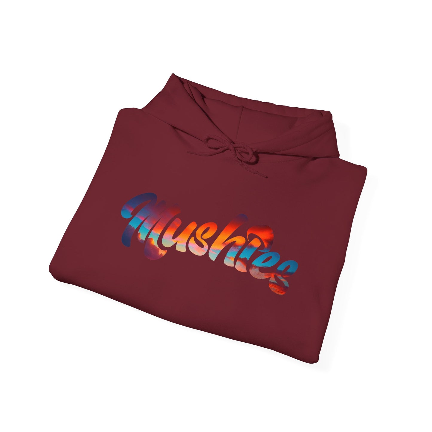 Sunrise On Planet Mushies Hooded Sweatshirt