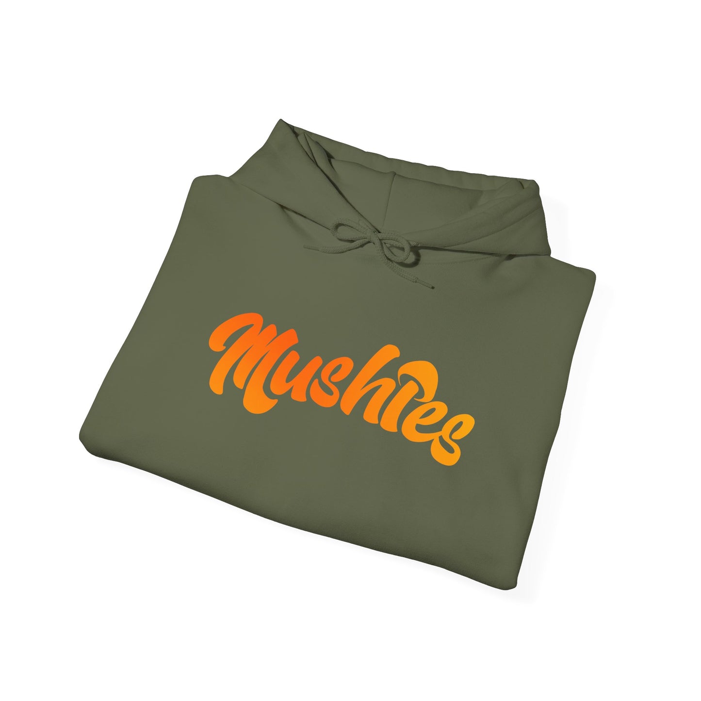 Mushies Naranja Degradado Hooded Sweatshirt