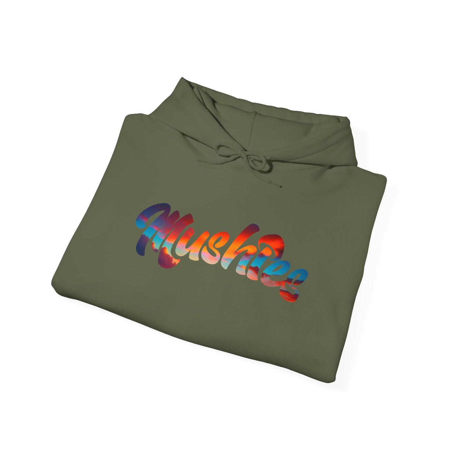 Sunrise On Planet Mushies Hooded Sweatshirt