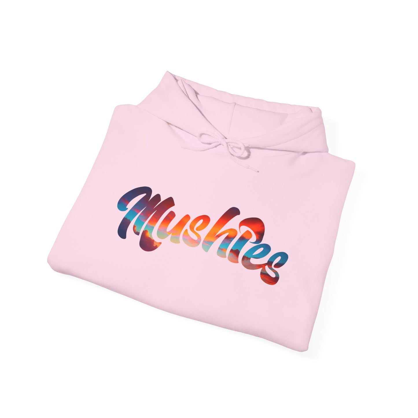 Sunrise On Planet Mushies Hooded Sweatshirt