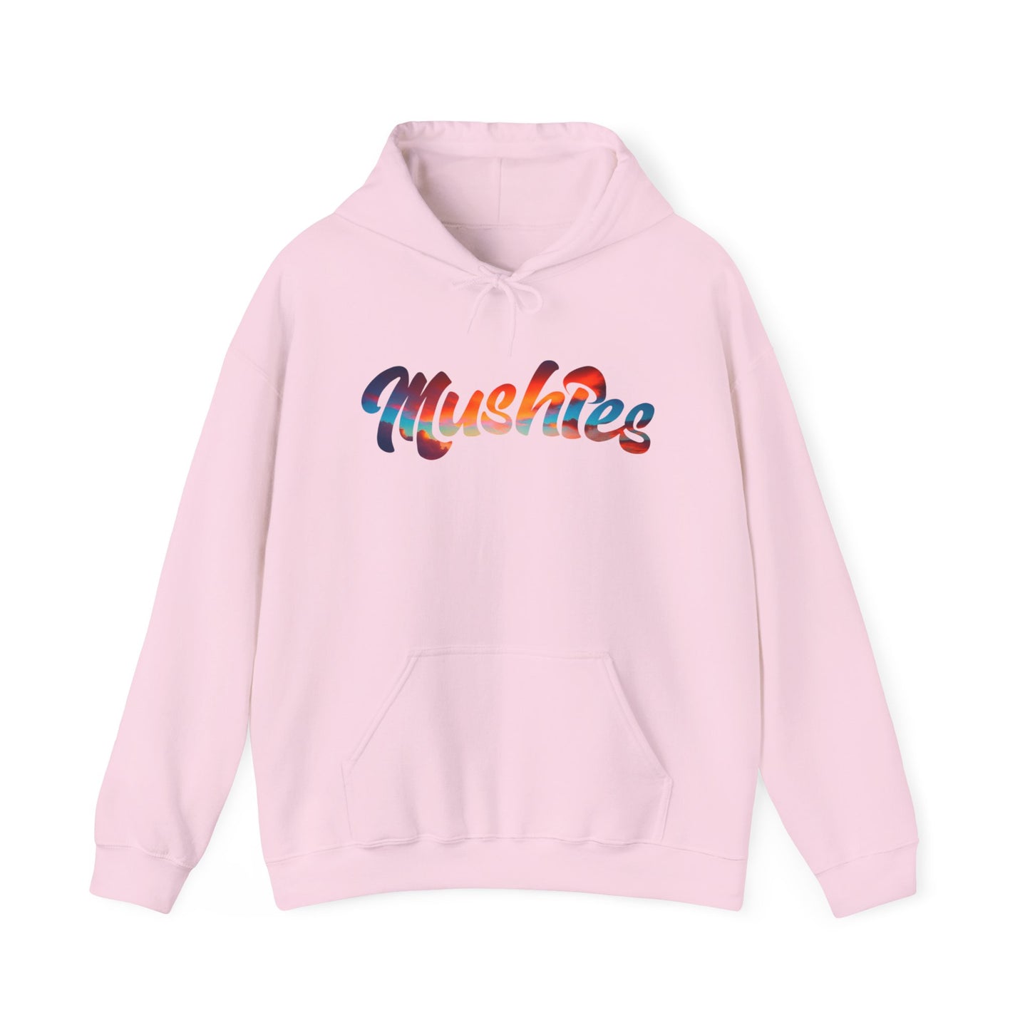 Sunrise On Planet Mushies Hooded Sweatshirt