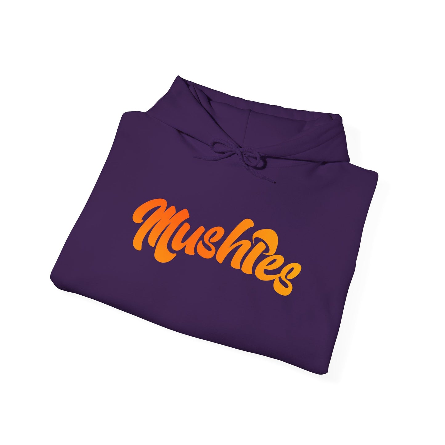 Mushies Naranja Degradado Hooded Sweatshirt