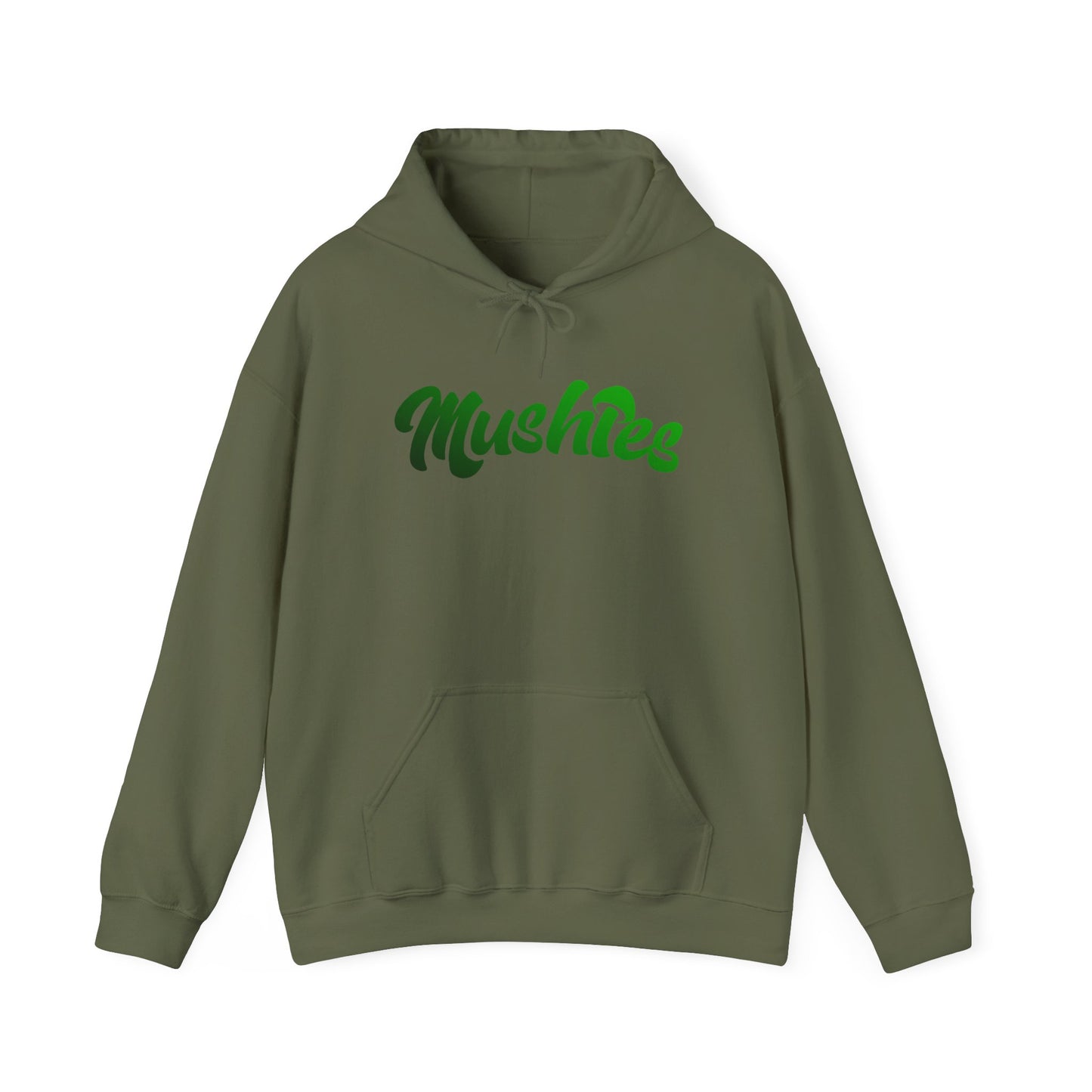 Mushies Verde Degradado Hooded Sweatshirt