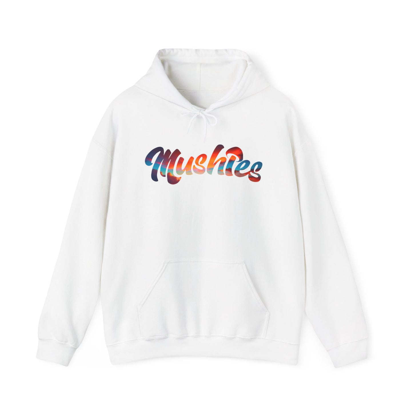 Sunrise On Planet Mushies Hooded Sweatshirt