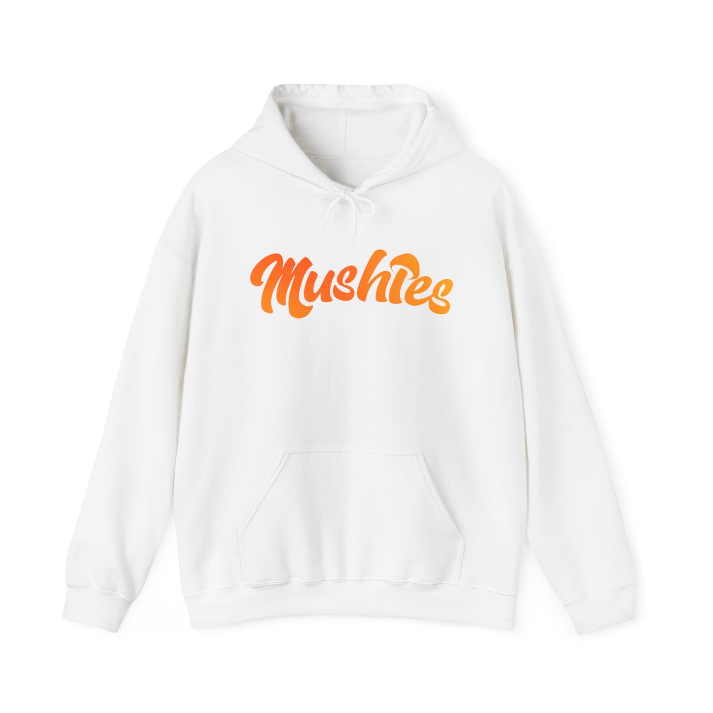 Mushies Naranja Degradado Hooded Sweatshirt
