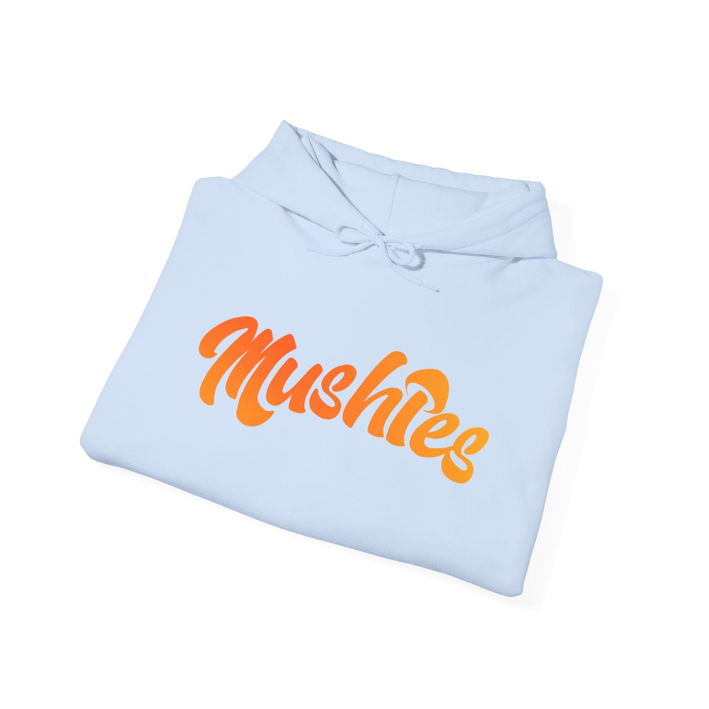 Mushies Naranja Degradado Hooded Sweatshirt