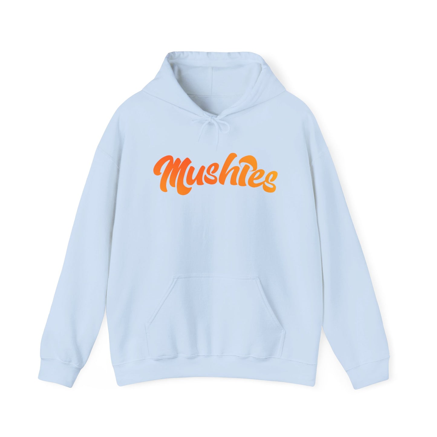 Mushies Naranja Degradado Hooded Sweatshirt