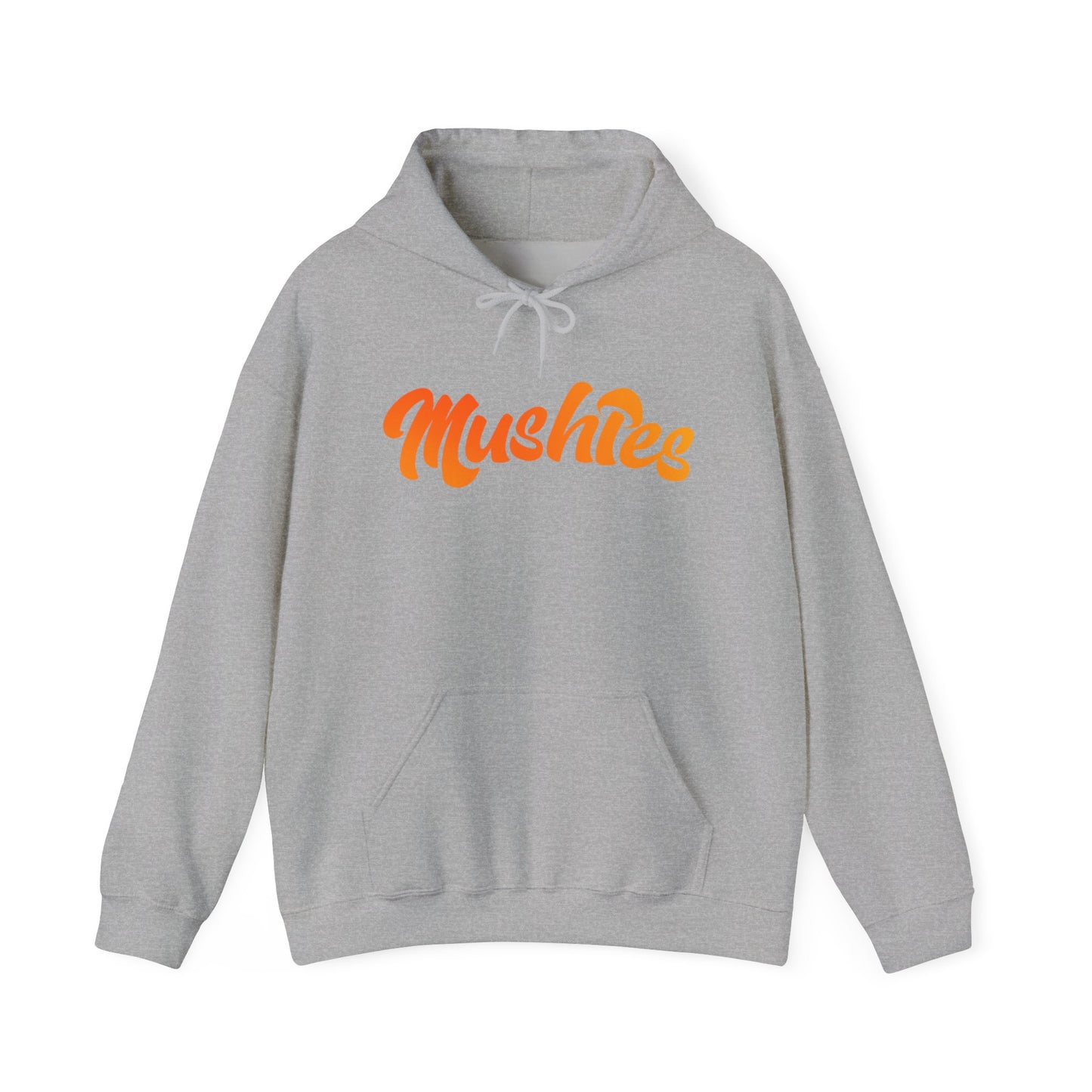 Mushies Naranja Degradado Hooded Sweatshirt