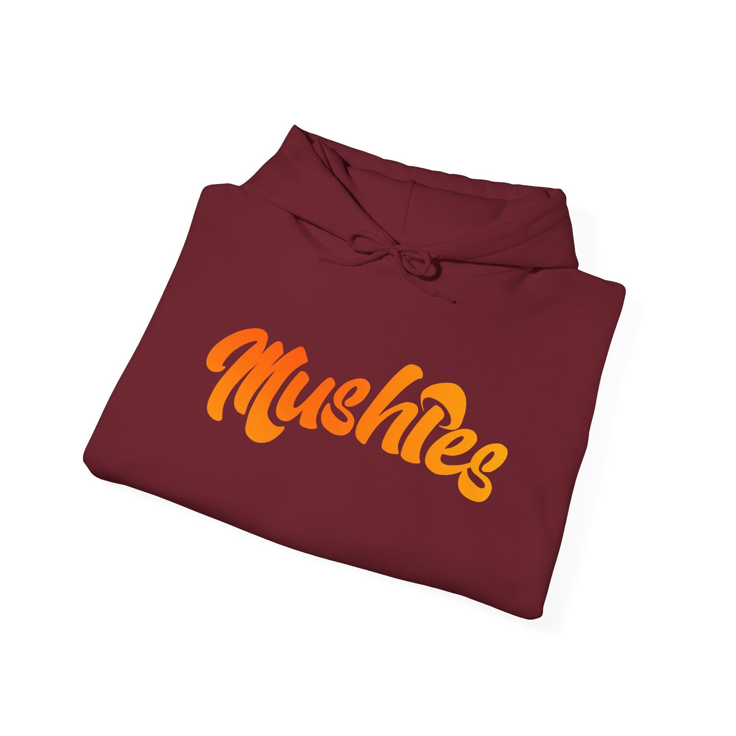 Mushies Naranja Degradado Hooded Sweatshirt