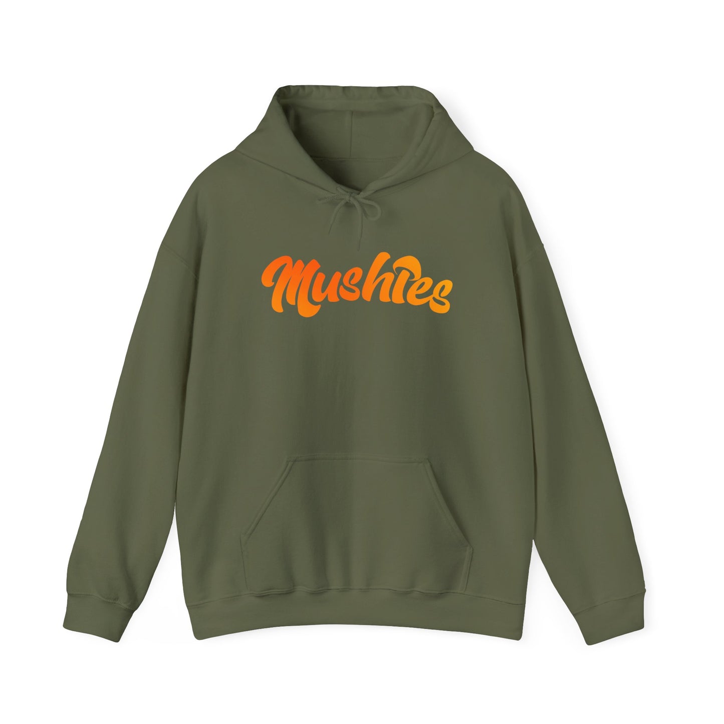 Mushies Naranja Degradado Hooded Sweatshirt