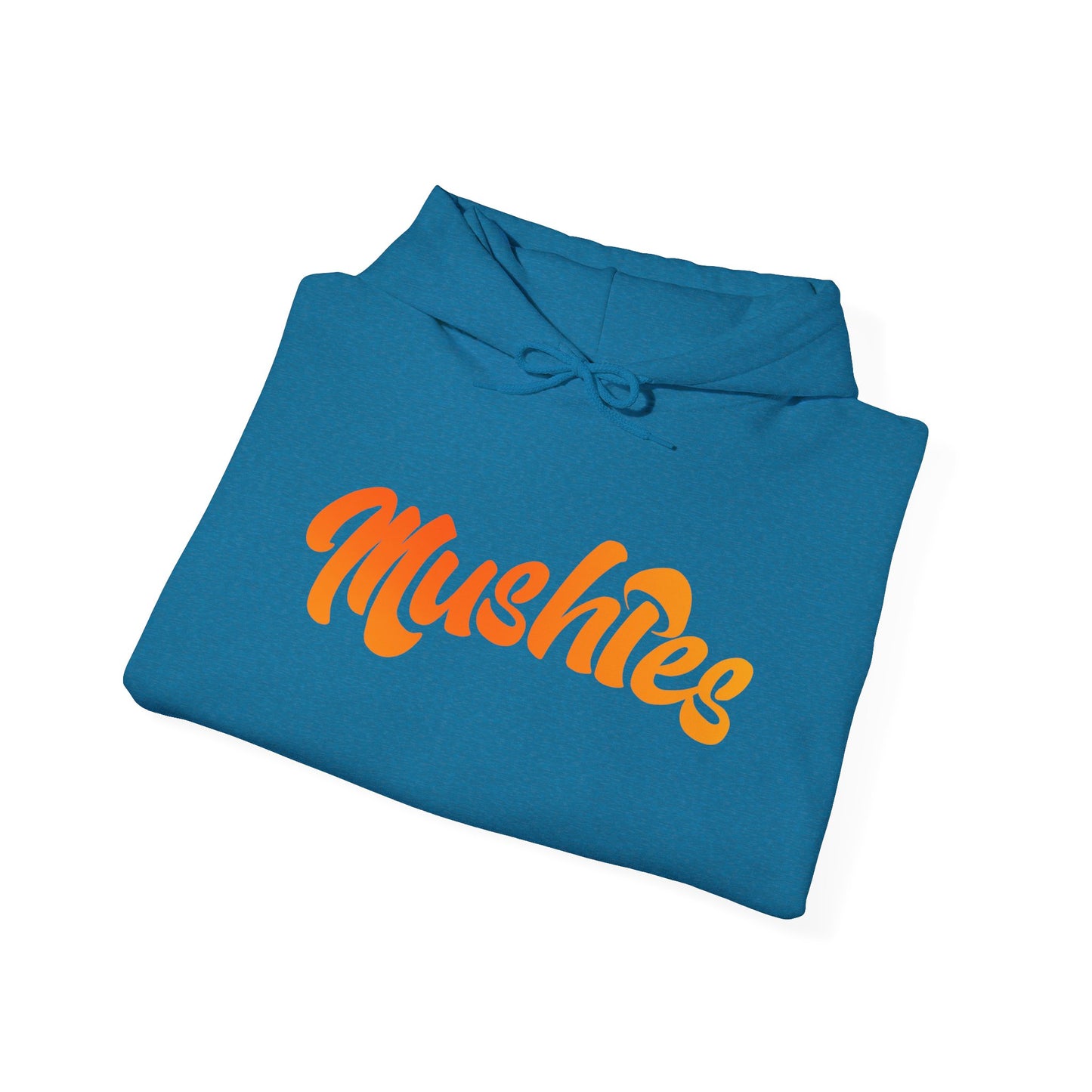 Mushies Naranja Degradado Hooded Sweatshirt