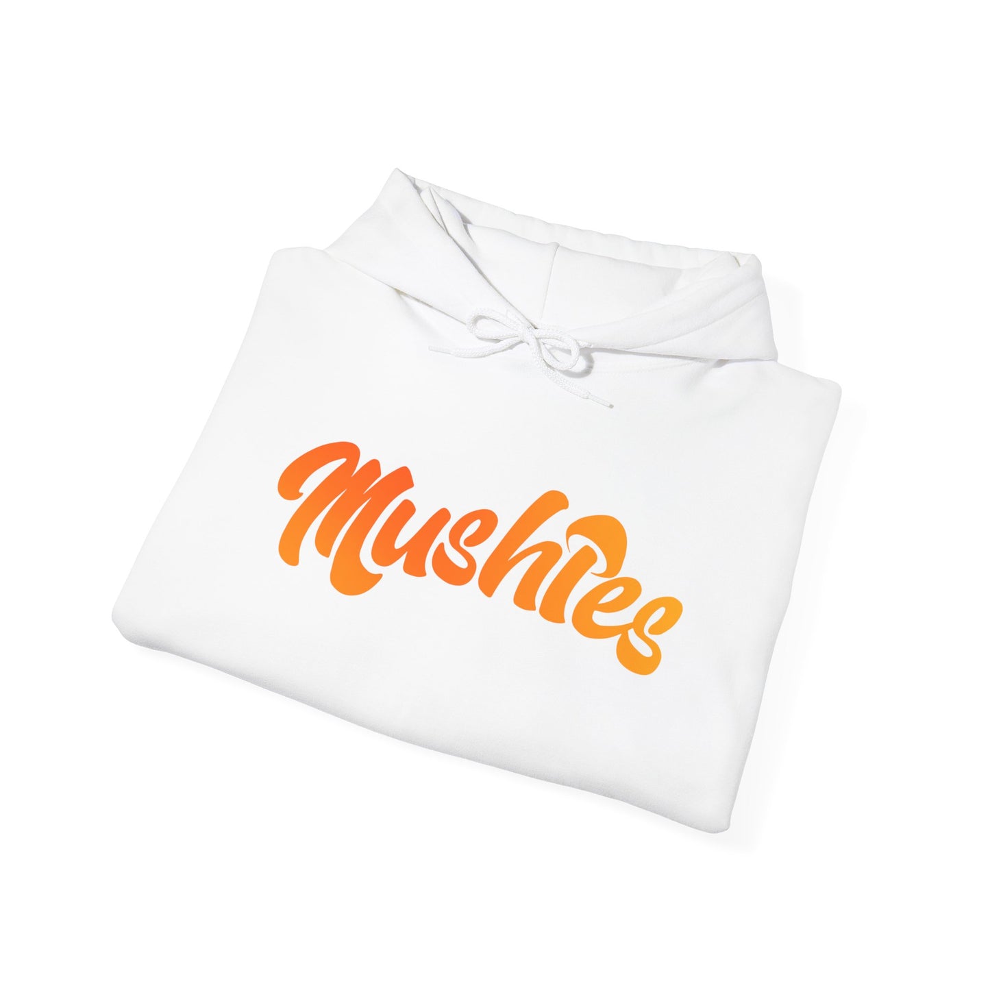 Mushies Naranja Degradado Hooded Sweatshirt