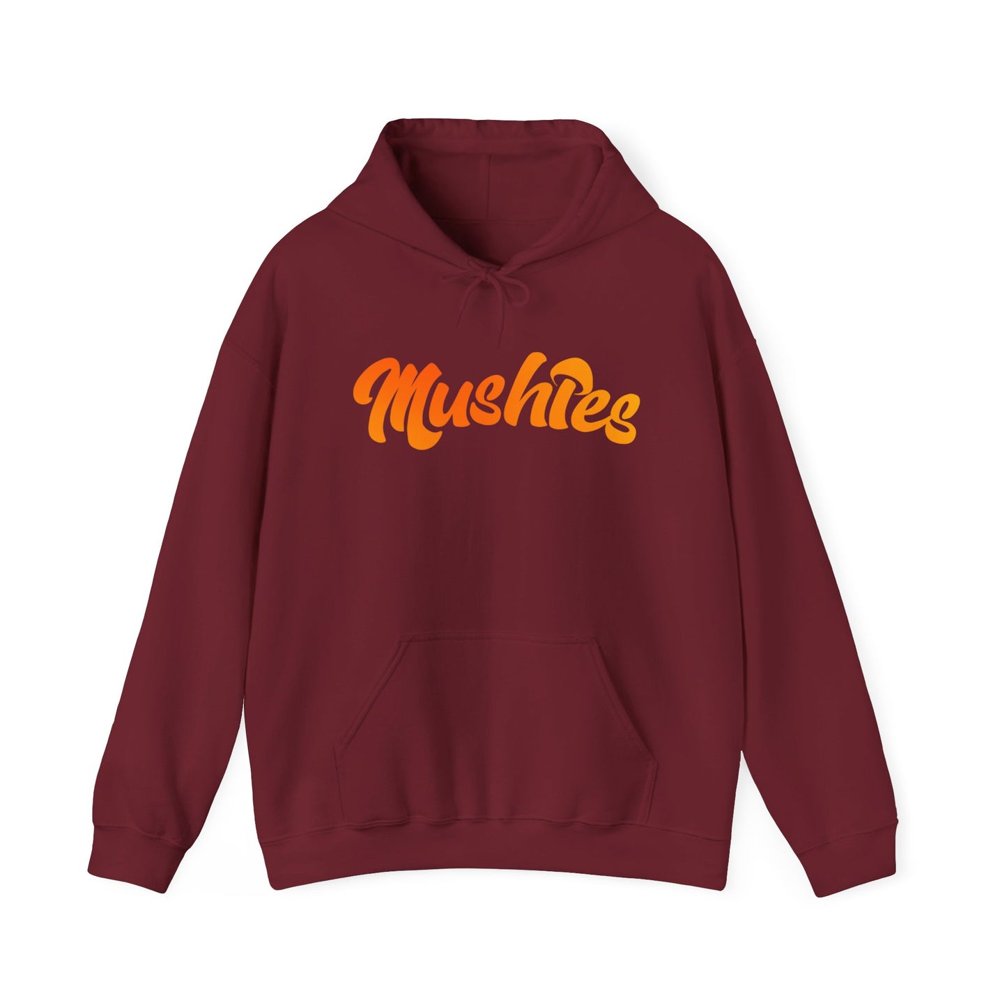Mushies Naranja Degradado Hooded Sweatshirt