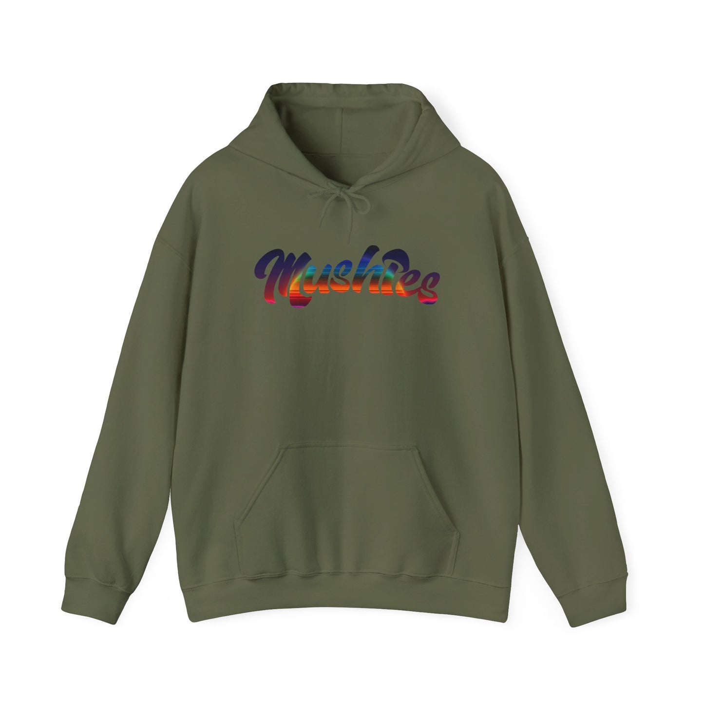 Sunset On Planet Mushies Hooded Sweatshirt