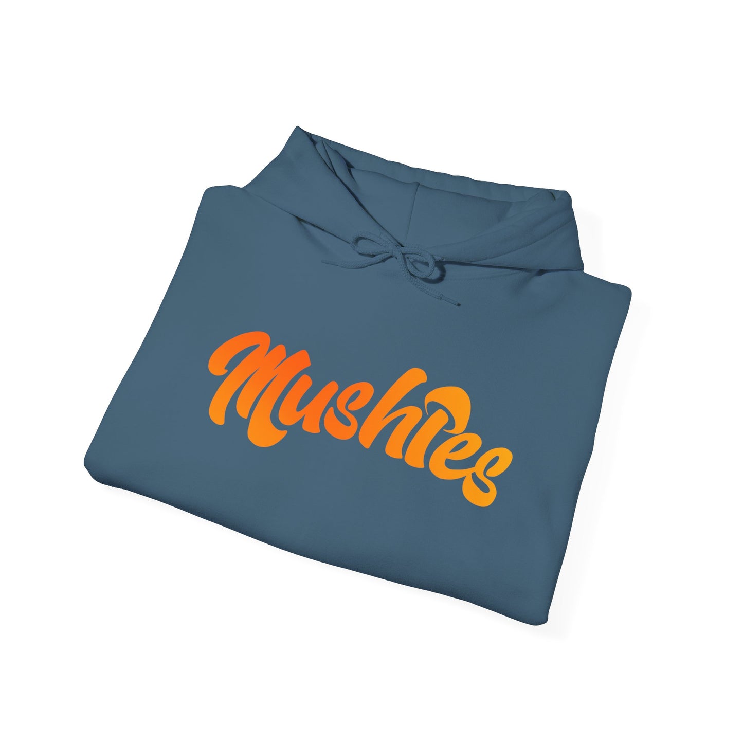 Mushies Naranja Degradado Hooded Sweatshirt